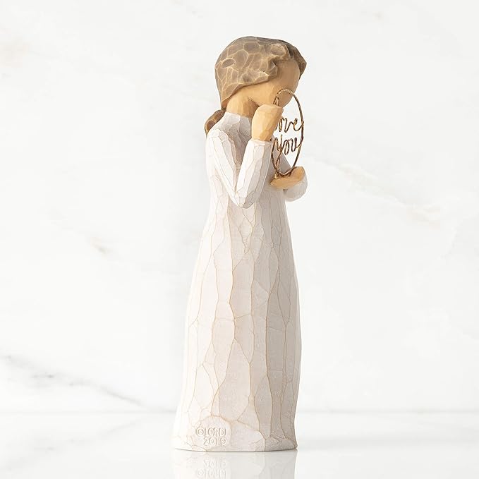 Willow Tree Love You, Just a Little Reminder, A Thoughtful Gesture to Spouses, Parents, Family Members and Friends, Sculpted Hand-Painted Figure