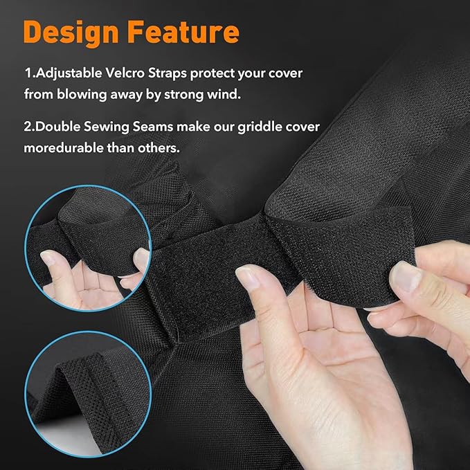 Replacement Grill Cover Compatible with Pit Boss Platinum Laredo 1000 Wood Pellet Smoker Grill-Premium Cover for Pit Boss Waterproof & Heavy Duty, 600D Pellet BBQ Cover