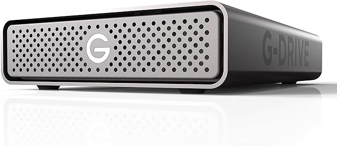 SanDisk Professional 20TB G-Drive - Enterprise-Class Desktop Hard Drive HDD, Ultrastar Drive Inside, USB-C (5Gbps), USB 3.2 Gen 1 - SDPH91G-020T-NBAAD