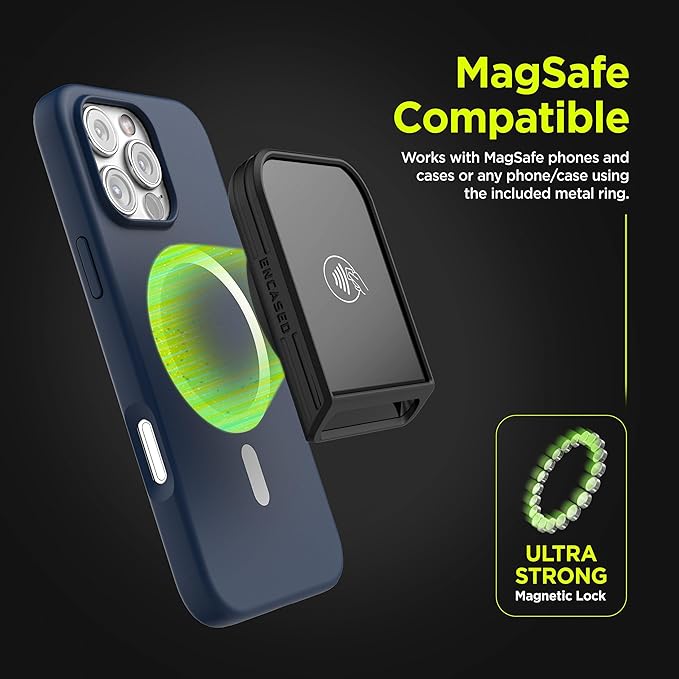 ENCASED Protective Case for Shopify Tap & Chip Card Reader (MagSafe Compatible) Black