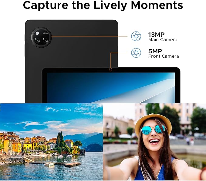 DOOGEE Tab A9 Pro+(2025) 11 inch Tablet with Keyboard,Android 15 Tablet with 90Hz Display,30GB+128GB/TF 2TB Octa-Core Gaming Tablets,8580mAh,1080P,BT 5.0+5G WiFi Tablets,13MP+5MP,Face ID/OTG