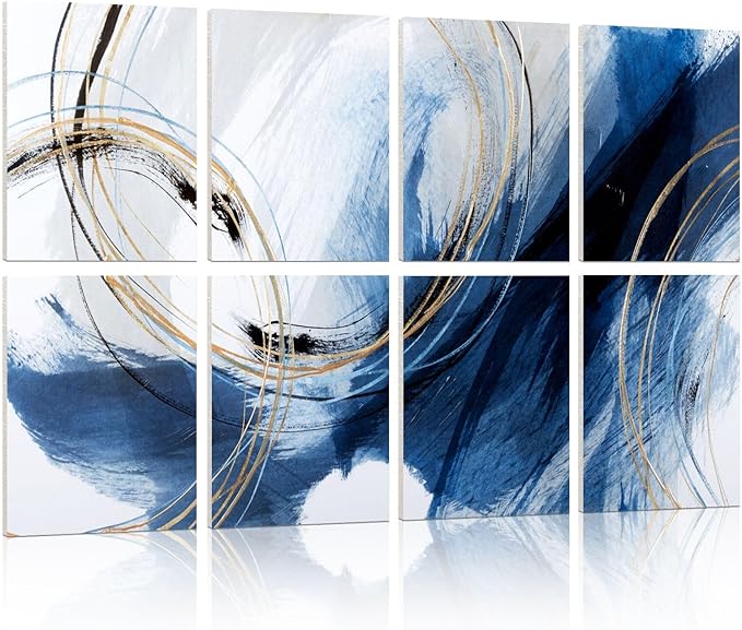 YPY Sound Proof Panels for Walls: Acoustic Panels 8 Pack 48"x32" Decorative Soundproof Padding Absorbing Noise Recording Studio Acoustic Treatment