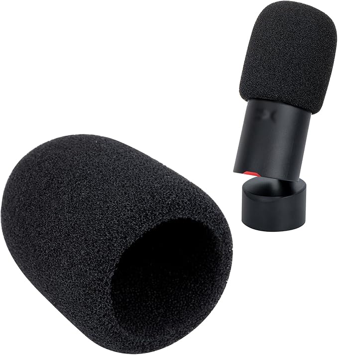 SUNMON SoloCast 2 Microphone Pop Filter Windscreen - Noise Reduction Gaming Mic Foam Covers, Mic Foam Cover Pop Filter