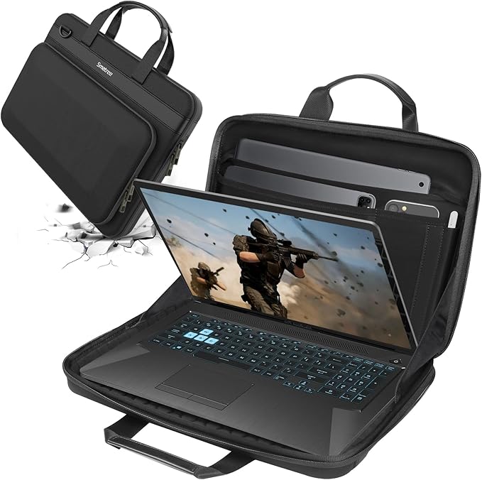Smatree Heavy Duty Hard Shell Case for 16inch Lenovo Yoga 7/7i 2 in 1 Gen 10,15.6inch Razer Blade 15 2023/2022,16inch Razer Blade 16 2025/2024/2023, Alienware M16 R2,Alienware M15/X15 R1/X15 R2 (A800)