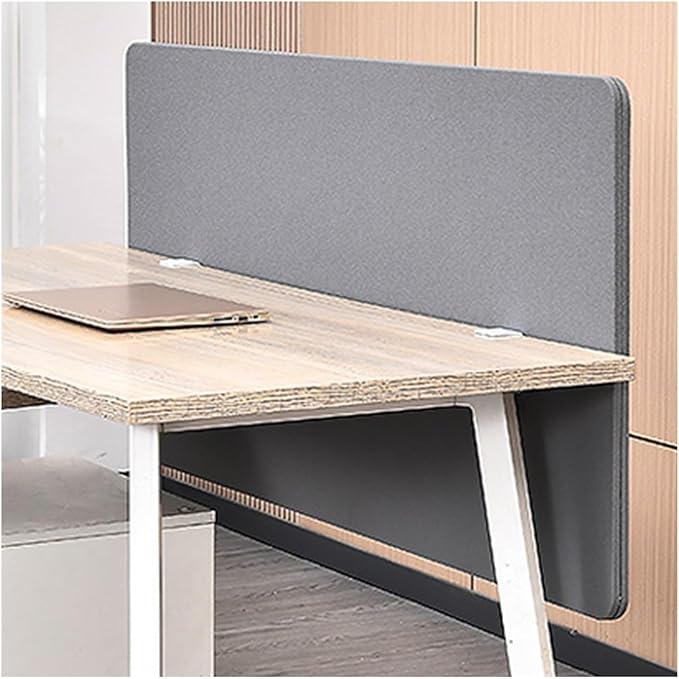 Acoustic Desk Divider Panel, Soundproof Privacy Partition for Office Cubicles, Noise Reduction Screen Enhanced Focus and Confidentiality
