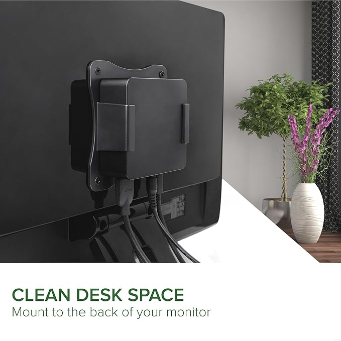 Plugable USB C Dock VESA Mount Compact with 85W Charging Thunderbolt 4/3 USB4 Compatible and Works with macOS, Windows, and ChromeOS Laptops (HDMI up to 4K@30Hz, Ethernet, 4X USB 3.0 Ports, USB-C PD)