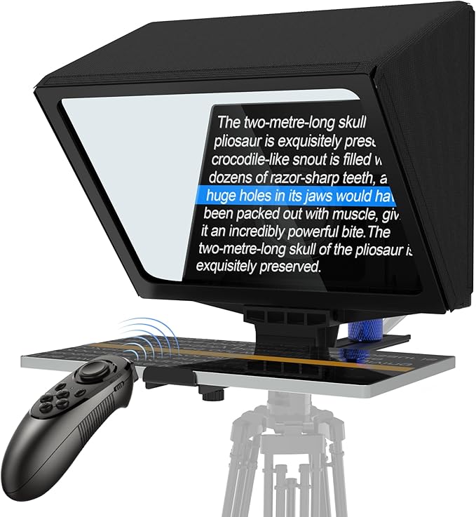 9.30-inch Aluminum Portable Teleprompter