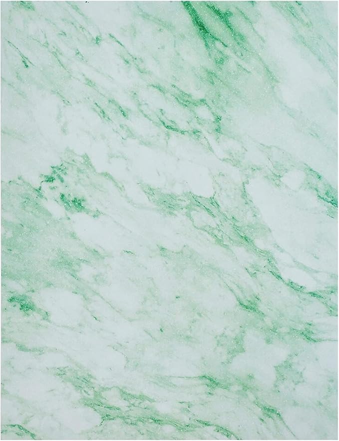 Paper Junkie Marble Printer Paper - 8.5 x 11 In, 96 Sheets, 6 Colors - Decorative Card & Copy Paper for Correspondence - Invitations & Crafts