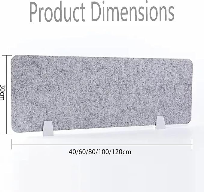 Desk Privacy Panel for Students Desk Divider Partition Cubicle Light Shield Office Accessories for Schools Classrooms Green 30 * 80cm