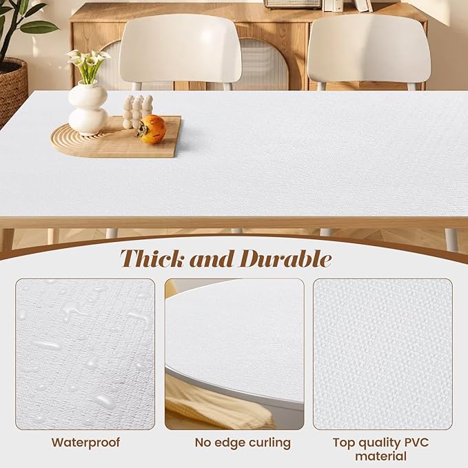 Drawer Shelf Liner for Kitchen Cabinets, Non Adhesive Slip Resistant Shelf Paper Easy to Clean, Strong Grip Thickened Waterproof Washable Mats for Pantry Shelves Cupboard Dresser(White, 12 in x 40 FT)