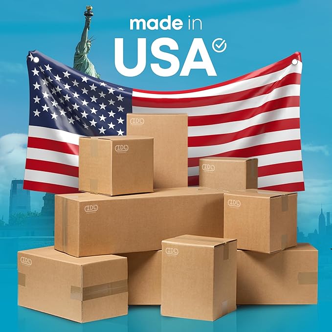 Large Shipping & Moving Boxes 24 x 12 x 12 inches (5-Pack) - Extra Strength 200 lb vs Regular - Corrugated Cardboard Boxes Moving - Large Moving Box for USPS, FEDEX by IDL Packaging