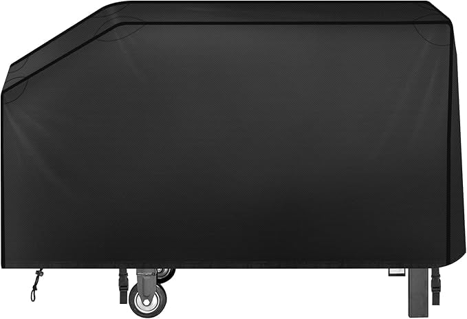 iCOVER 28 inch Griddle Cover for Blackstone,Waterproof Lightweight Polyester Flat Top BBQ Covers for 28" Outdoor Cooking Gas Grill Griddles with One Side Shelf