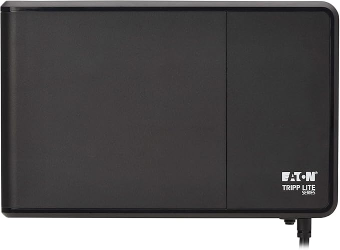 Tripp Lite Cloud-Connected 850VA UPS Battery Backup and Surge Protector, Remote Management & Monitoring, 450W, 5 Outlets, Computer UPS, Wall Mount Option, 5ft Cord, 3-Year Warranty (BC850RNC)