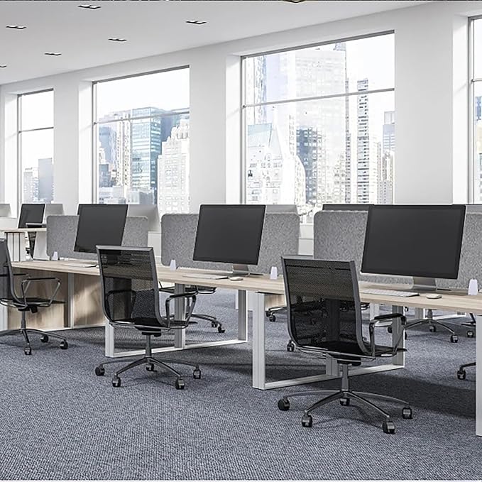 Acoustic Desk Divider Panel - Soundproof Privacy Screen for Offices & Classrooms | Noise-Reducing Partition That Increases Private Space in Homes, Libraries & Workspaces(Style 1,30x80cm)