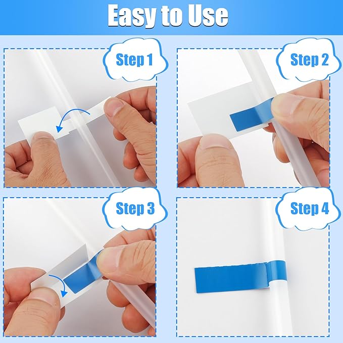 540 pcs Cable Labels, 9 Colors Cord Label, Waterproof Cables Tags, Self Adhesive Wire Labels, Cables Tags Printable for Laser Printer and Handwriting, Electronics Cable Management