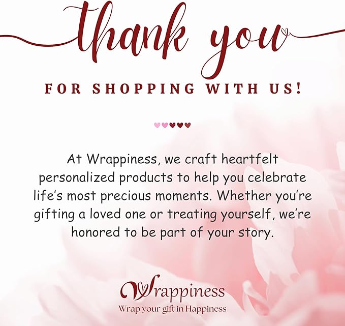 Wrappiness Girls & Women Lovely Makeup Box With LED Mirror - Personalized Jewelry Box Organizer Portable Ideal for Travel, Gift for Daughters Sisters Friends (Birth Month Flower, Women)