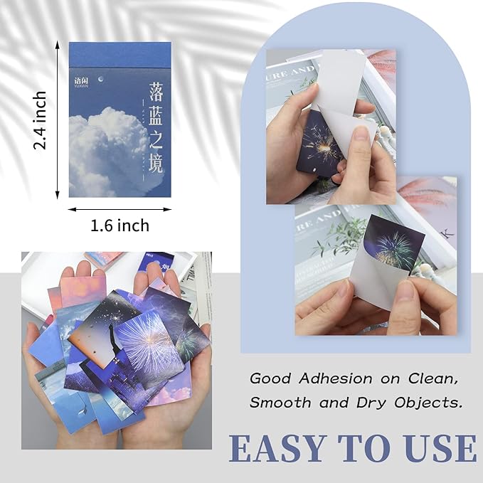 450 Pieces Washi Sticker Set, 9 Set Scrapbooking Diary Planner Album Diary Notebook, Scrapbooking Sticker Journaling Supplies for DIY Arts and Crafts Card Making Laptop Decoration