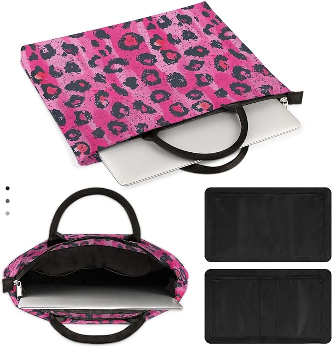 Hsnar 15.6 Laptop Case Briefcase Handbag with Accessory Pocket Slim Laptop Bag Laptop Sleeve