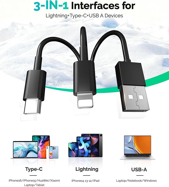 Memory Stick Pro Duo Adapter - 4 in 1 SD/Micro SD/MS/xD-Picture-Card Multi Card Reader Camera Phone Adapter with L/C/USB OTG, Use for iPhone 17/16/15/14 iPad Mac Android PC Memory Stick Pro Duo Mark2