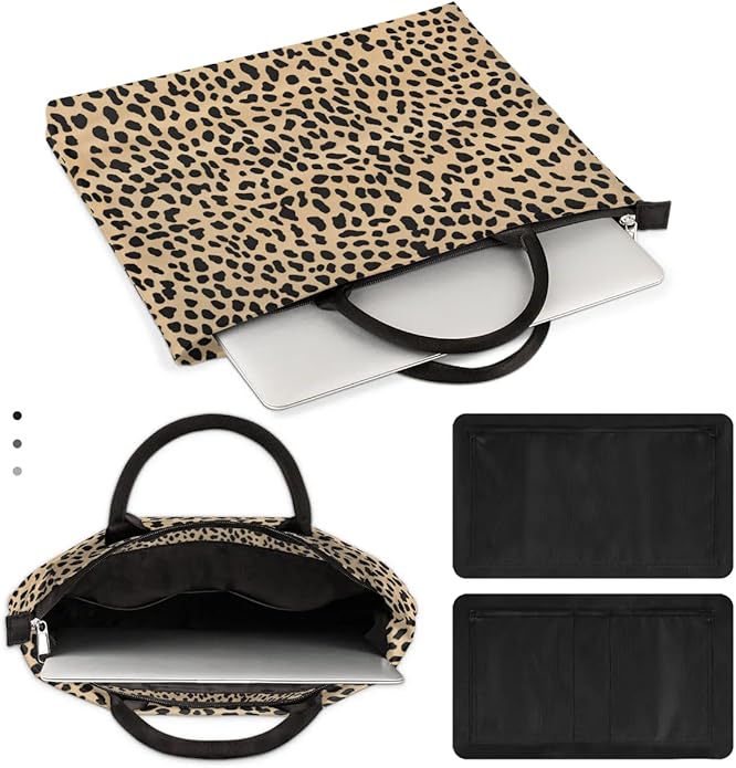 Hsnar 15.6 Laptop Case Briefcase Handbag with Accessory Pocket Slim Laptop Bag Laptop Sleeve