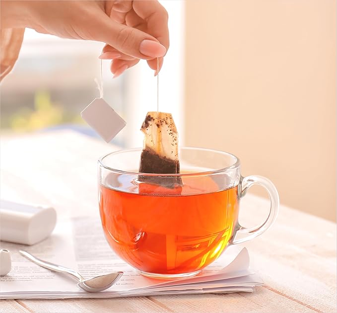 Pansari English Breakfast Tea – 100 Premium Tea Bags Classic Black Tea Blend With Darjeeling Rich Flavour & Medium Strength Perfect Morning Brew 50G Pack