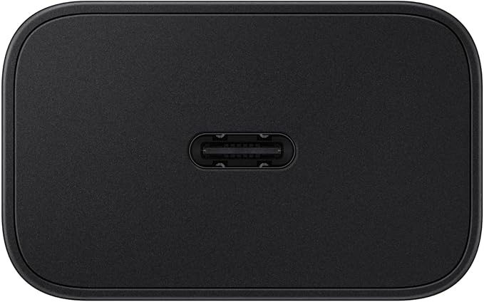 Samsung 25W Wall Charger Power Adapter, Cable Not Included, Super Fast Charging, Compact Design, Energy Efficient, Compatible with Galaxy and USB Type C Devices, Black