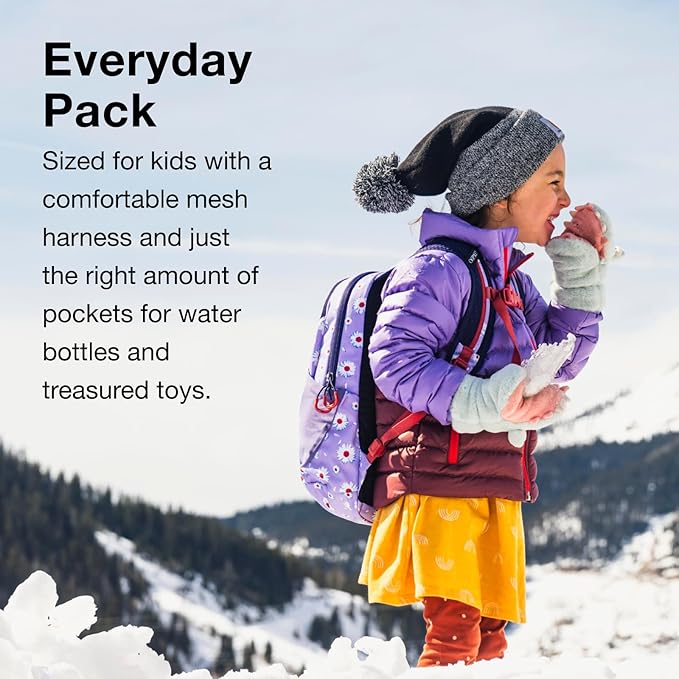 Osprey Daylite Jr. Kids' Commuter Backpack, Hotspot Pink/Frosty Mint
