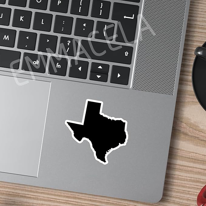 (3PCS) Texas State Map Stickers, US State Stickers - Waterproof Vinyl Decals for Tumblers, Water Bottles, Laptops, Books, Scrapbooks, Great for Texas Lovers 3 x 3 Inch