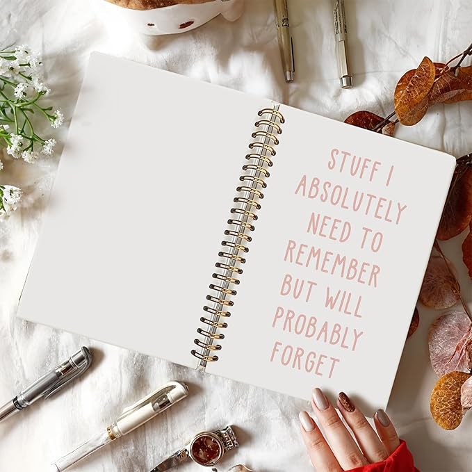LIANGW Funny Notebooks for Workfor Coworkers & Boss, Funny Work Gifts Coworker Office Gifts for Men Women, Fun Spiral Notebooks Journals for Writing, Funny Office Supplies 5.5x8.3 Inch