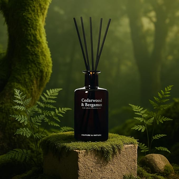CULTURE & NATURE Pure Grade Essential Oil Diffuser (Cedarwood & Bergamot)
