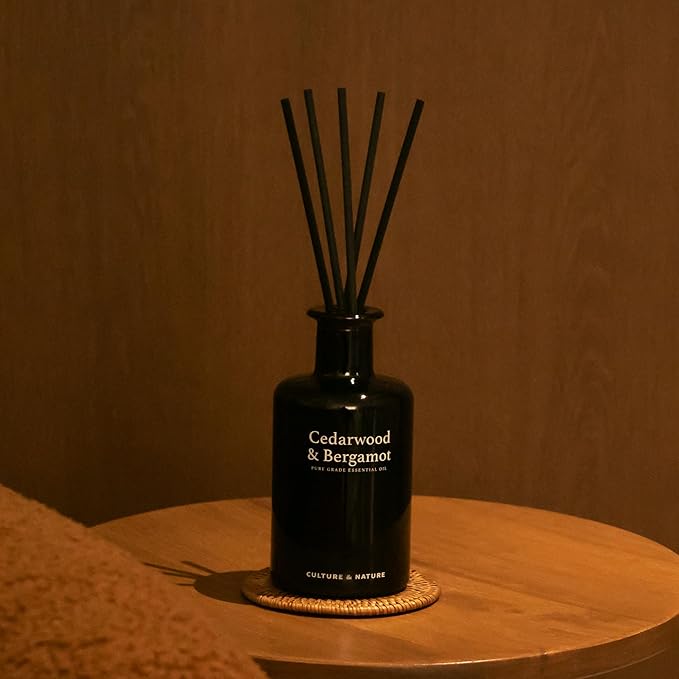 CULTURE & NATURE Pure Grade Essential Oil Diffuser (Cedarwood & Bergamot)