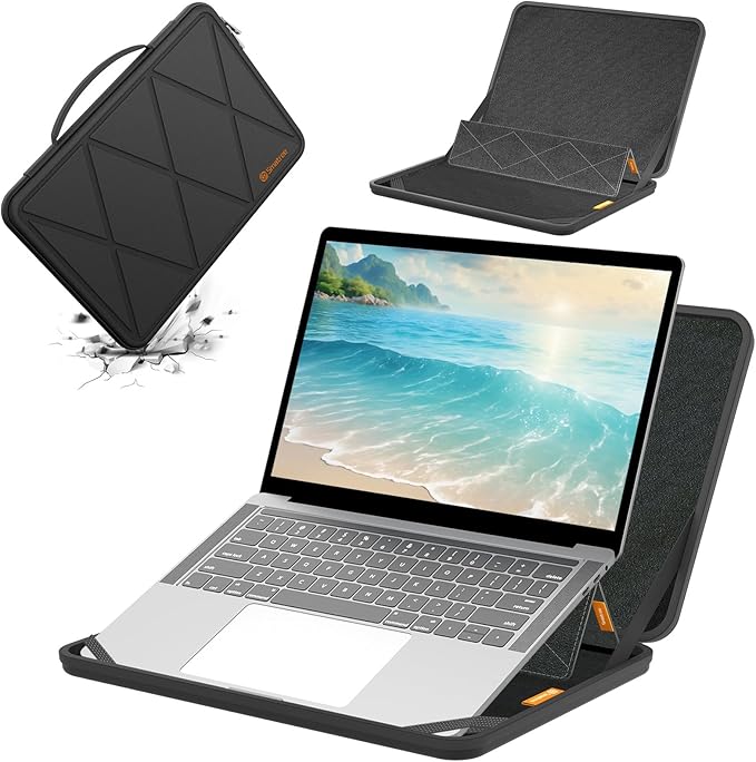 Smatree MS26T Hard EVA Protective Sleeve with Stand Compatible for 12.2 inch Acer Chromebook Spin 312,11.6 inch Chromebook 311,TravelMate B3 TMB311-33-C3FM,TravelMate Spin B3 11 TMB311RN-33 Bag