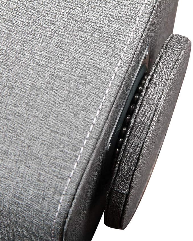 Arniche PU Leather Remote Control Holder,360 Degree Spinning Desk TV Remote Caddy,Desk Organizers and Accessories,for Controller,Media,Mail,Calculator,Mobile Phone,Pen Storage Holder (Gray Cloth)