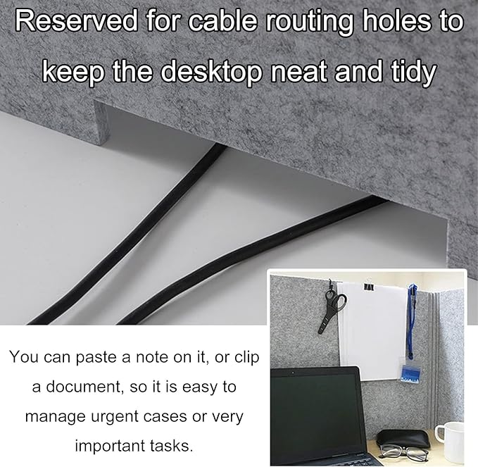 Desk Dividers Desk Panel Desktop Privacy Panel, 24" 32" 40" Freestanding Stand Up 3 Panels Privacy Acoustic Panel, Sound Absorbing Acoustic Desk Divider For Remote Office ( Size : 80cm(31.5in) )