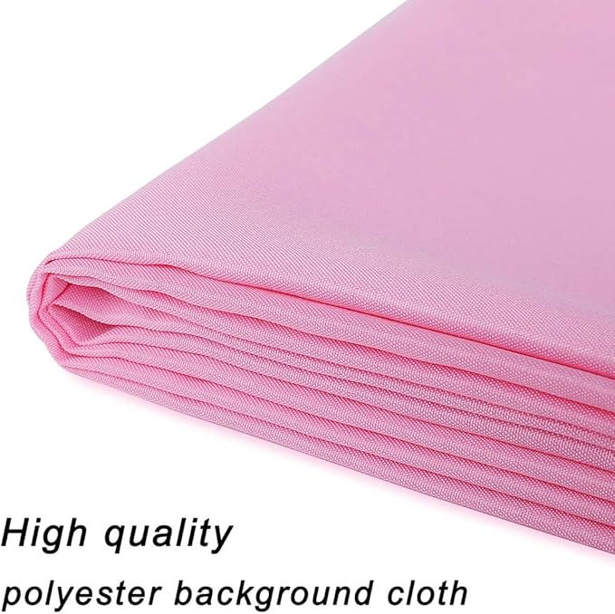 GFCC 6FTX9FT Pink Backdrop Background - for Photography Photo Booth Backdrop for Photoshoot Background Screen Video Recording Parties Curtain