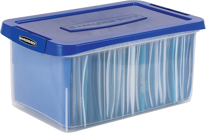 Bankers Box Heavy Duty 20" Plastic Letter File Box
