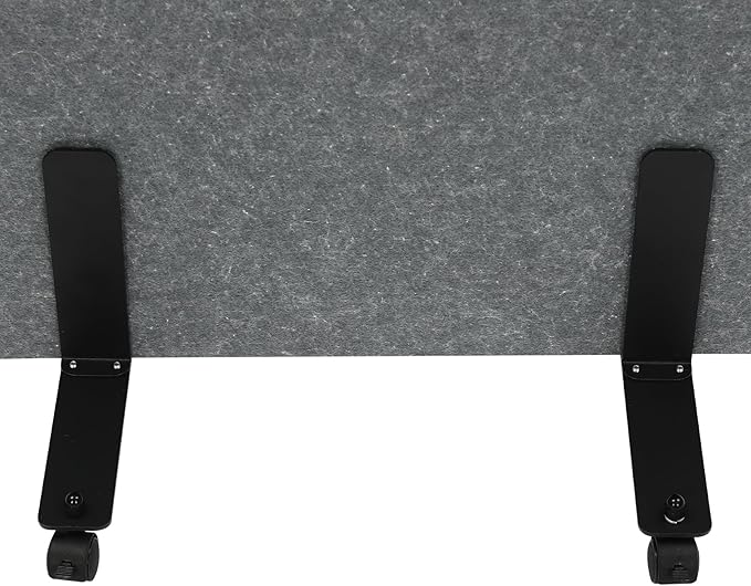 24 x 66 inch Privacy Panel, Soundproof Room Divider W/Wheels, Freestanding Noise Reducing Acoustic Room Wall Divider for Office Sound Proofing & Reducin