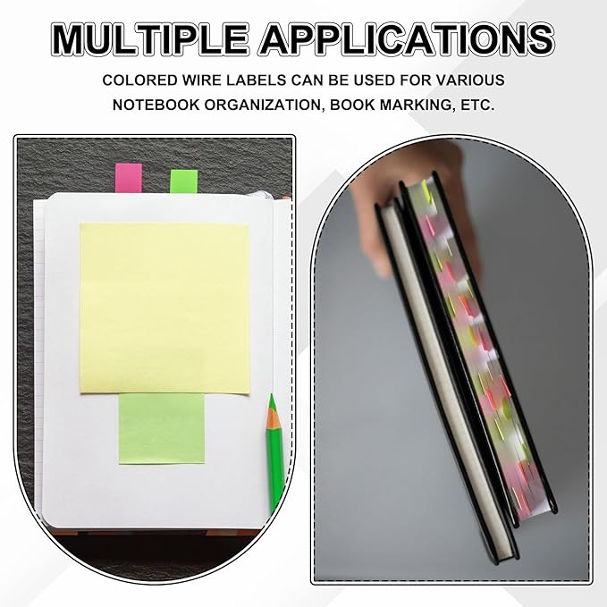 uxcell 300 Pcs Cable Labels, Waterproof Wire Cord Labels Tags, Cord Organizer Management Tags for Charger Cable Organizer Wire Markers Printer, Yellow