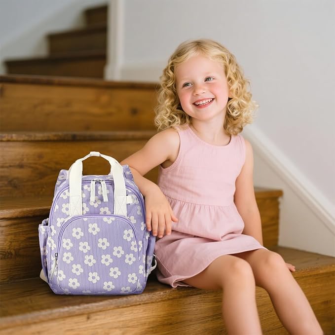 Bluboon Toddler Backpack for Girls Boys 2-4 Cute 12" Preschool Kindergarten Backpacks Kids Daycare Bags School Travel
