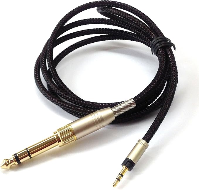 NewFantasia Replacement Audio Upgrade Cable Compatible with Sennheiser Momentum, Momentum 2.0, HD1 Over-Ear On-Ear Headphones 1.5meters/4.9feet
