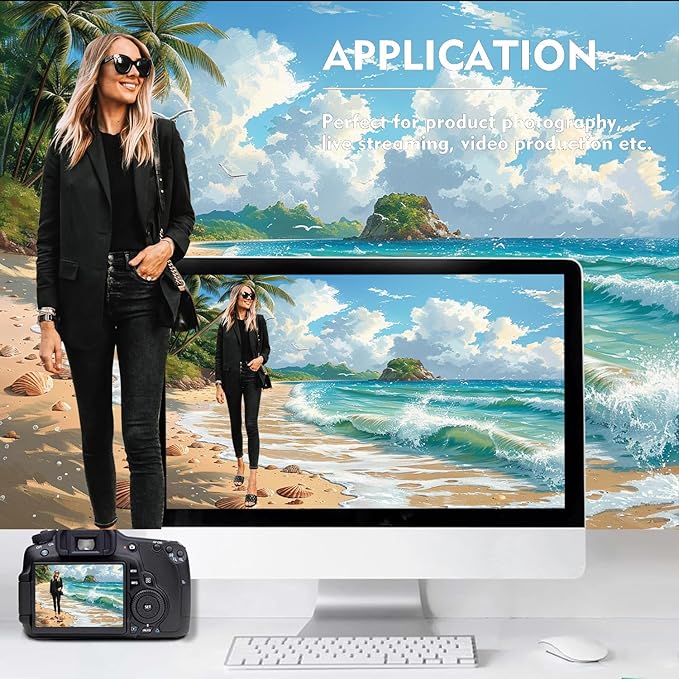 10x7 FT Polyester Photo Backdrop for Photoshoot Green Screen Backdrop Curtain,Product Photo Backdrop for Photoshoot,Photography Background for Streaming Video Studio Pure Seamless