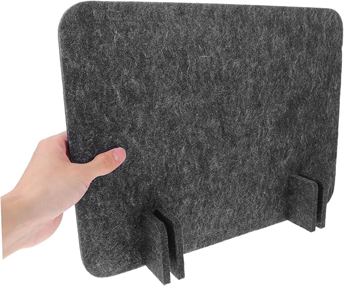 COHEALI Desktop Privacy Panel Desk Divider Office Partition Baffle Soundproof Cubicle Divider Student Desk Shield