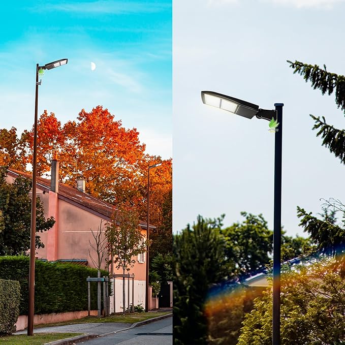 300W LED Parking Lot Lights, 20KV Surge Protection LED Shoebox Lights with Direct Arms Mount, 5000K 1000W MH/HPS Equiv. 40,500-42,000LM, DLC Premium UL cUL AC 100-277V