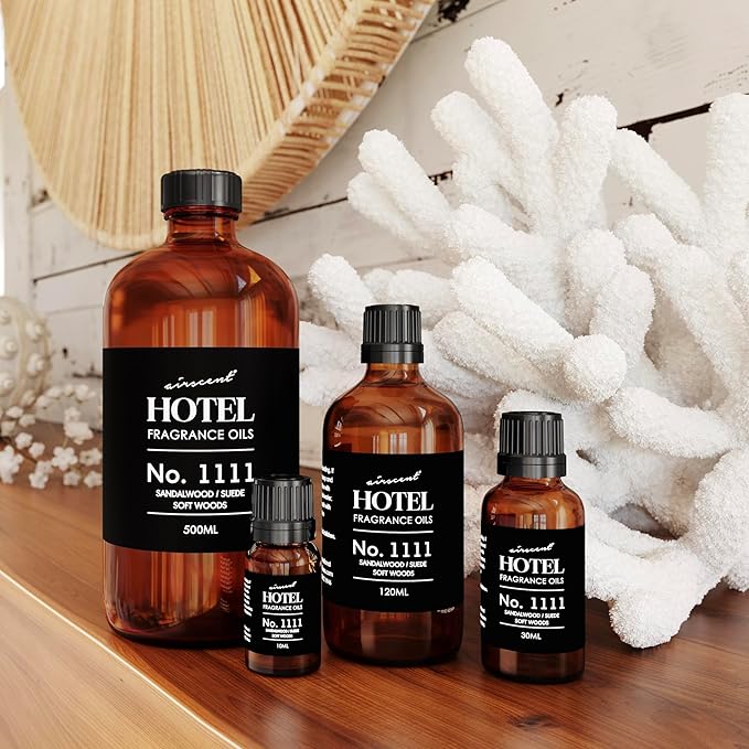 AirScent My Way Diffuser Oil Inspired by The 1 Hotel Miami Scent - Premium My Way Fragrance Oil Blend for Ultrasonic and Waterless Diffusers and Crafting - 10 mL, 0.34 fl oz Glass Dropper Bottle