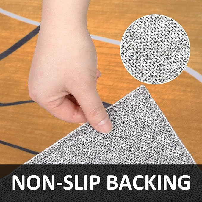Black and White Striped Irregular Shaped Area Rug for Living Room Dining Room Bedroom Indoor Washable Rugs Modern Abstract Optical Art Meetingroom Home Office Lightweight Soft Shaggy Carpet 9x12