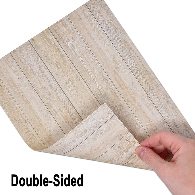 Gift Boutique 100 Rustic Wood Grain Stationery Paper Letterhead Sheet Vintage Wooden Design 8.5" x 11" Double Sided For Scrapbooking Invitation Crafts