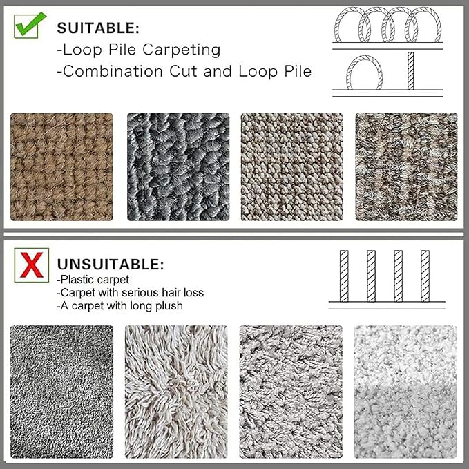 WILLBOND Carpet Cord Cover Cable Protector Floor Cover Cable Protector Management Only for Commercial Office Carpet(295.28 ft,Black)