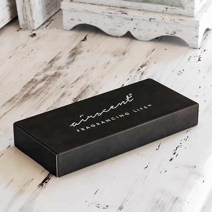 AirScent Hotel Diffuser Oil Gift Set Featuring Hotel Spa Scents - 10 mL, 0.34 fl oz Fragrance Oil Gift Set - Inspired by Acqualina, Four Seasons, My Way, The White Tea Hotel and Others