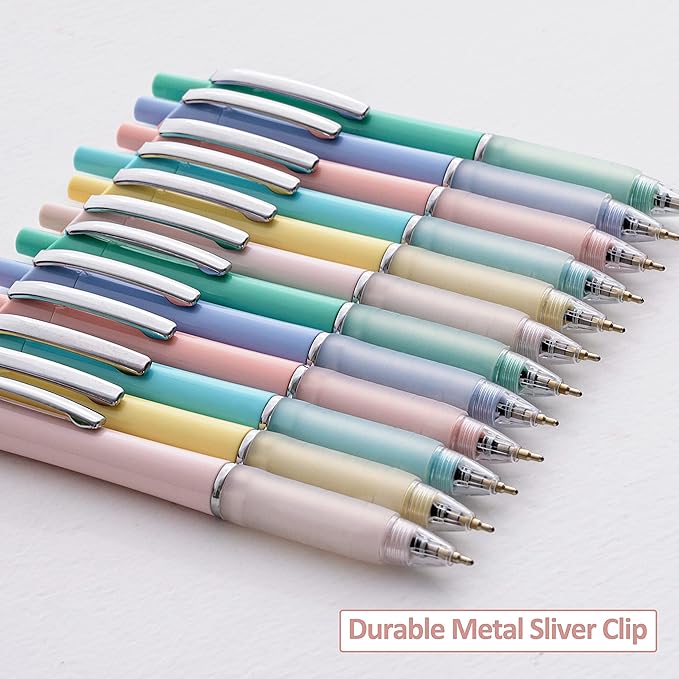Aisibeiger Ball Point Pen Black Ink Ballpoint Pens Medium Point 1.0mm Office Pens(18 pack)