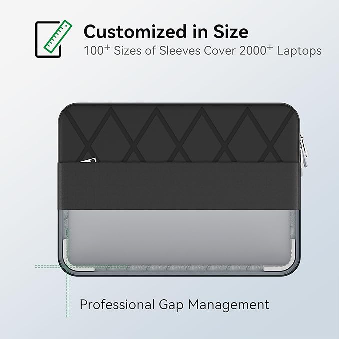 Smatree Laptop Sleeve for 15.6 inch MSI Modern 15 B11M/A5M/A11M/A11S/A10R/A10M, for 15.6 inch Prestige 15 A12U/A12S, for 15.6inch Summit B15 A11M, Case with Pocket, Patented Super-Corner Design (E635)